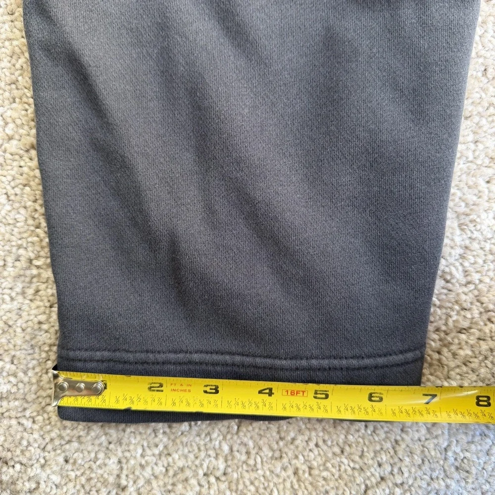 Nike Sweatpants Mens XL Gray Fleece Elastic Waist Drawstring Pockets Athletic